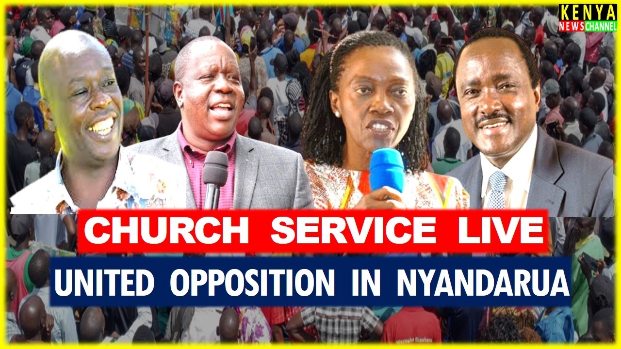 LIVE - Gachagua, Matiangi, Kalonzo & Karua attending Church at AIPCA Shamata Ndaragwa Nyandarua