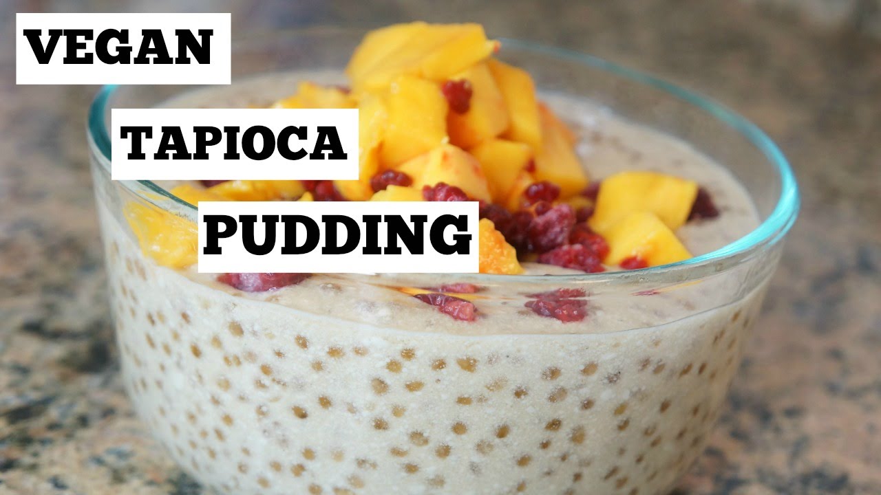 Coconut Tapioca Pudding (Plant Based & Vegan Friendly)