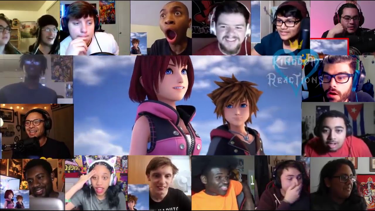 Kingdom Hearts 3  ReMind DLC Final Trailer Reaction Mashup