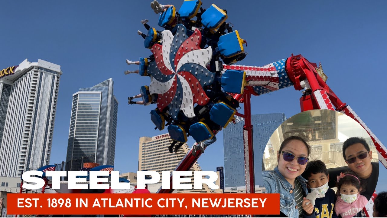 Visiting Steel Pier + Riding The Wheel POV - Atlantic City, NJ