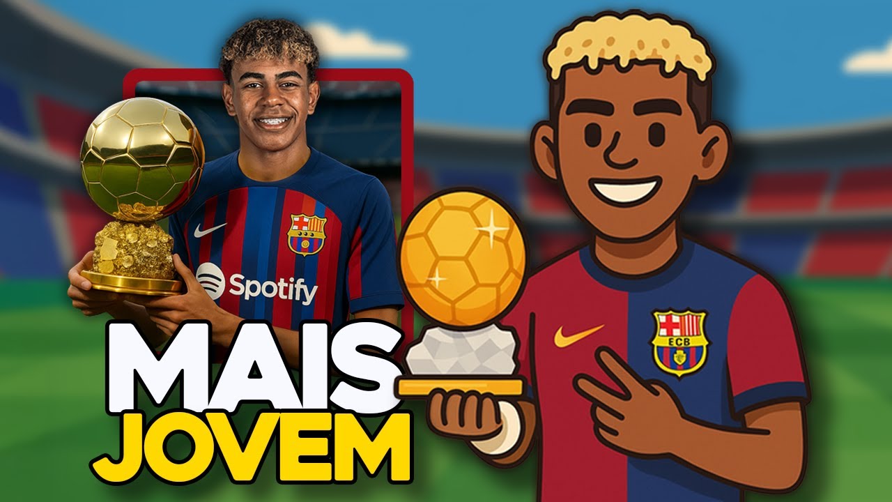 YAMAL BOLA DE OURO MAIS JOVEM DA HISTÓRIA ? | WORLD SOCCER CHAMPS