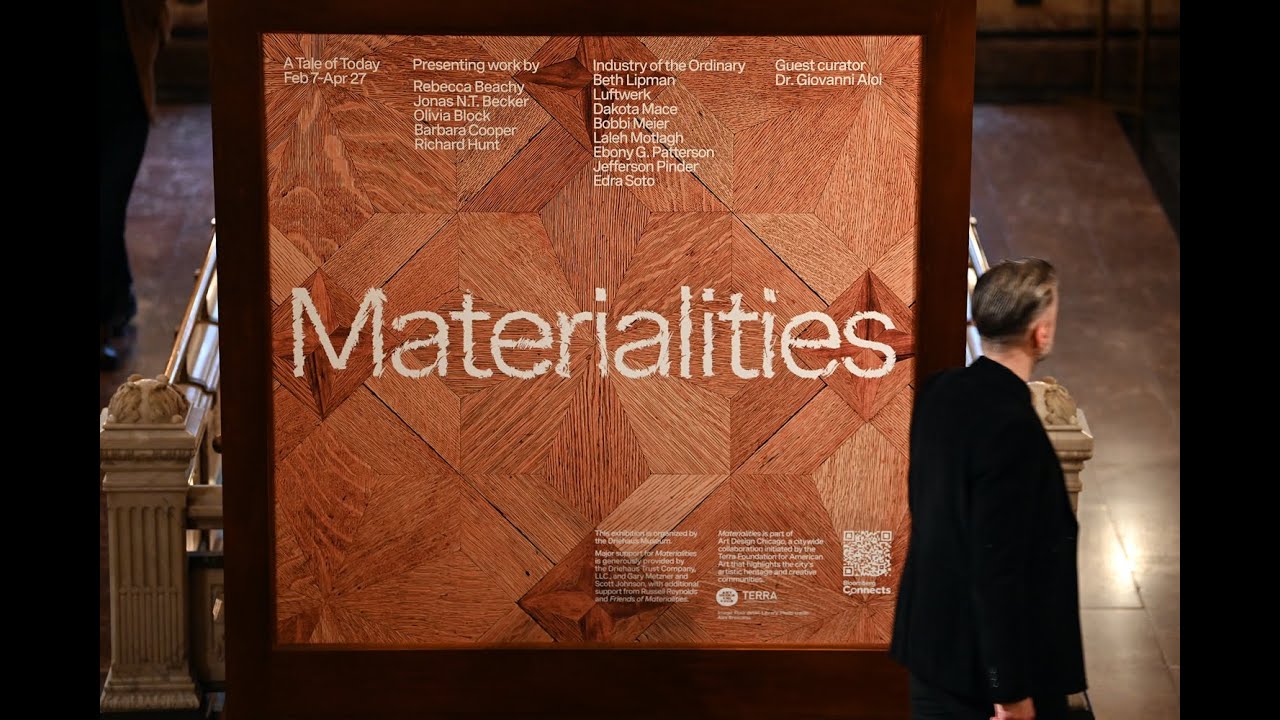 Driehaus Museum: A Tale of Today: Materialities art exhibition