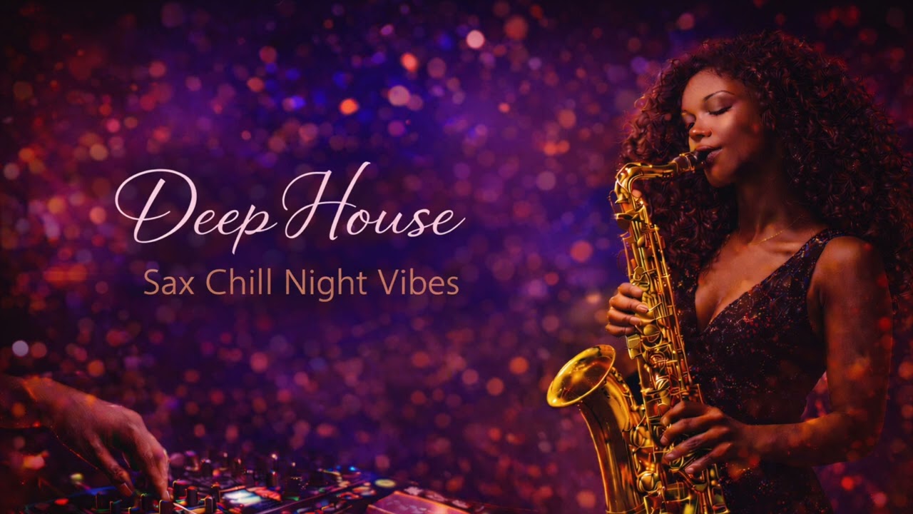 Velvet Night Groove Deep House Sax Journey for Late Night Relaxation and Smooth Lounge Atmosphere