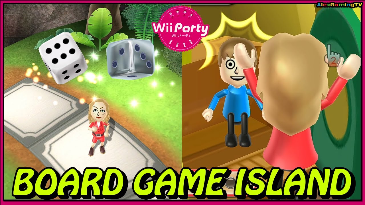Wii Party - Board Game Island (Expert com) Shy guy vs Rachel vs Hayley vs Shinta | AlexgamingTV