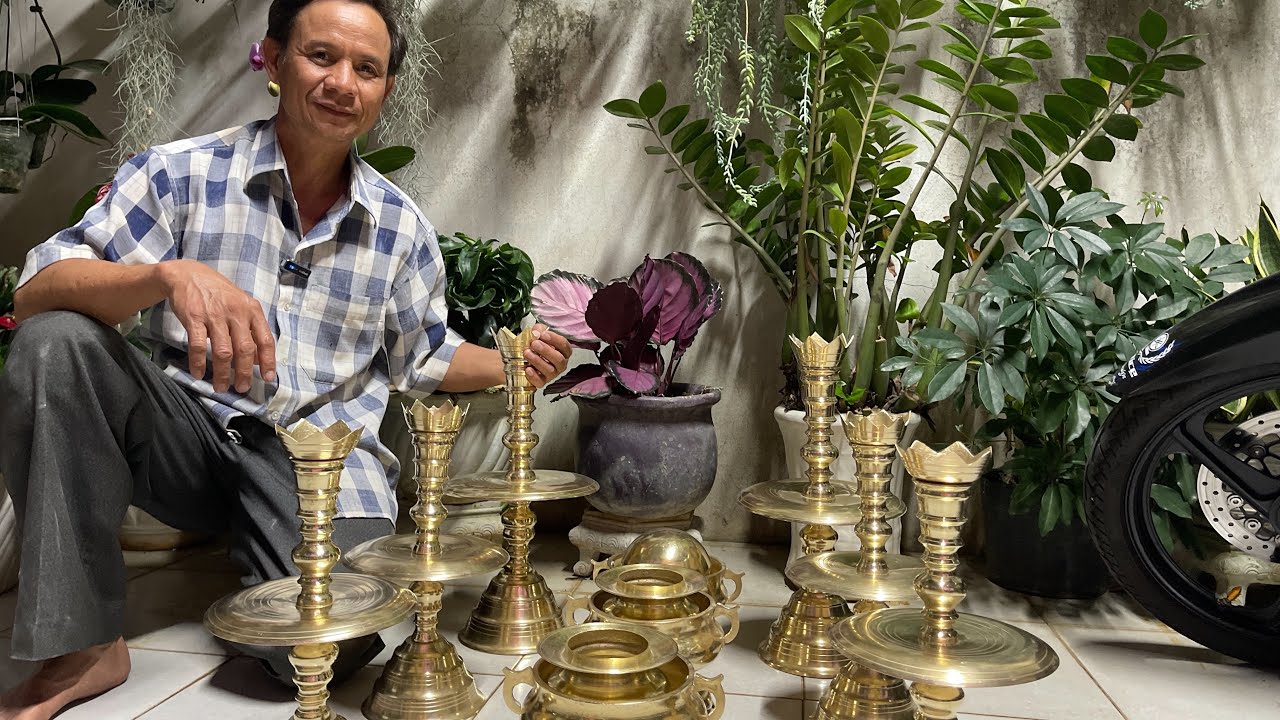 Cách chà lư đồng sáng bóng như mới