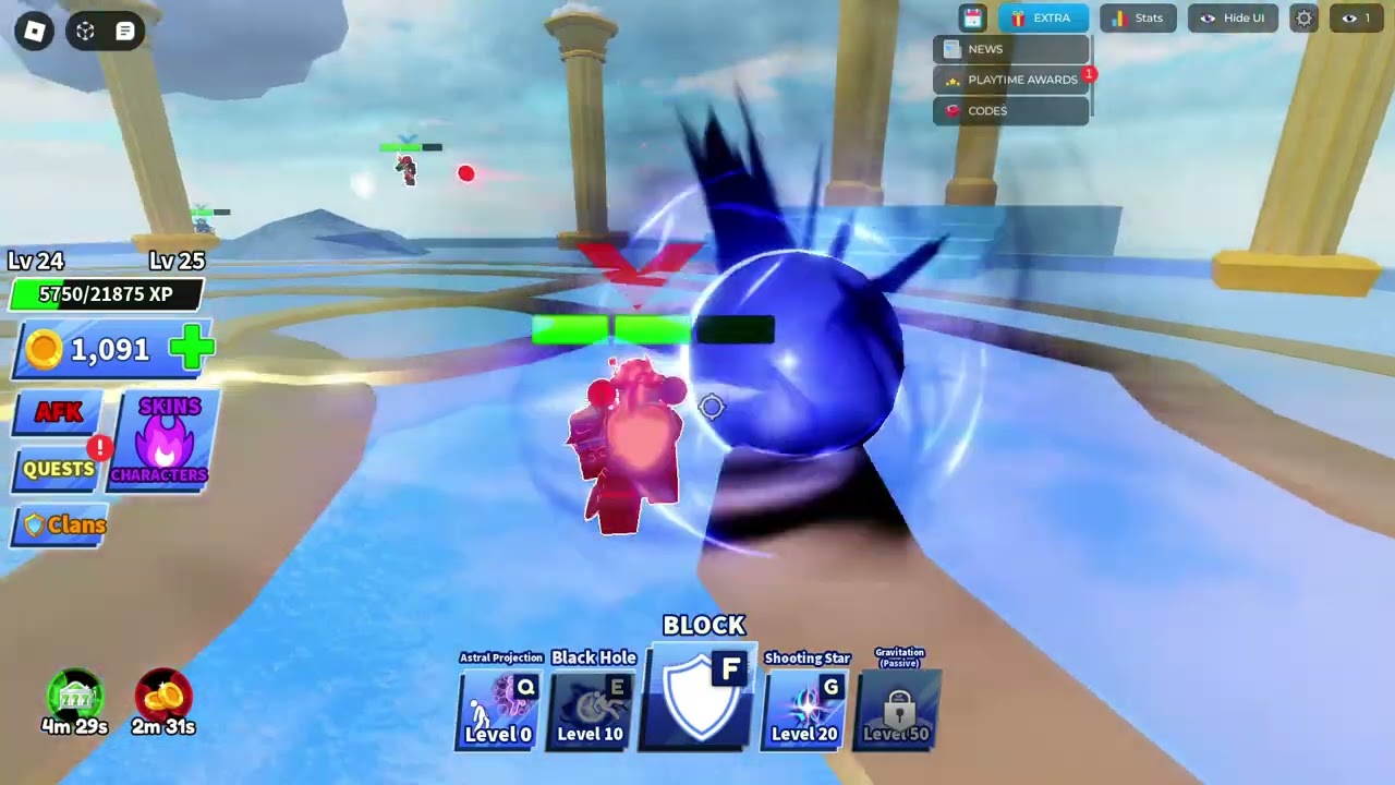 Blade Ball gameplay