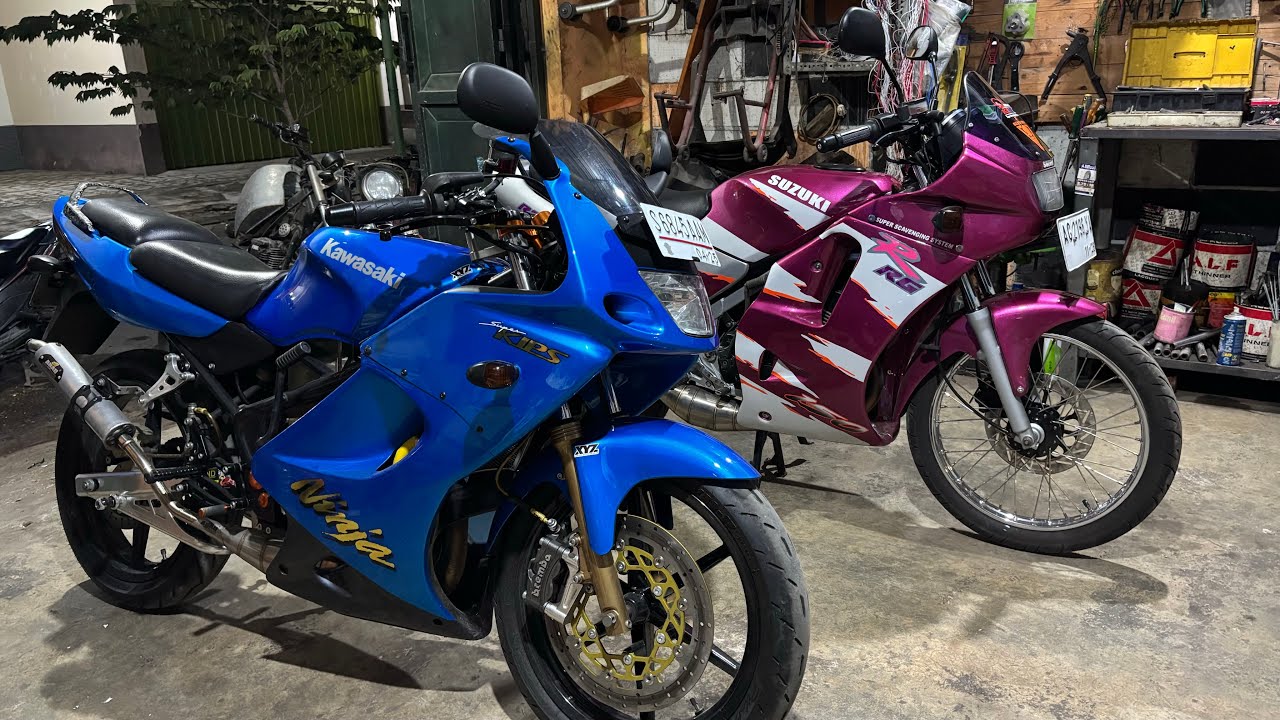 Pesona motor “ngebul” 2tak para penggemar speeding….
