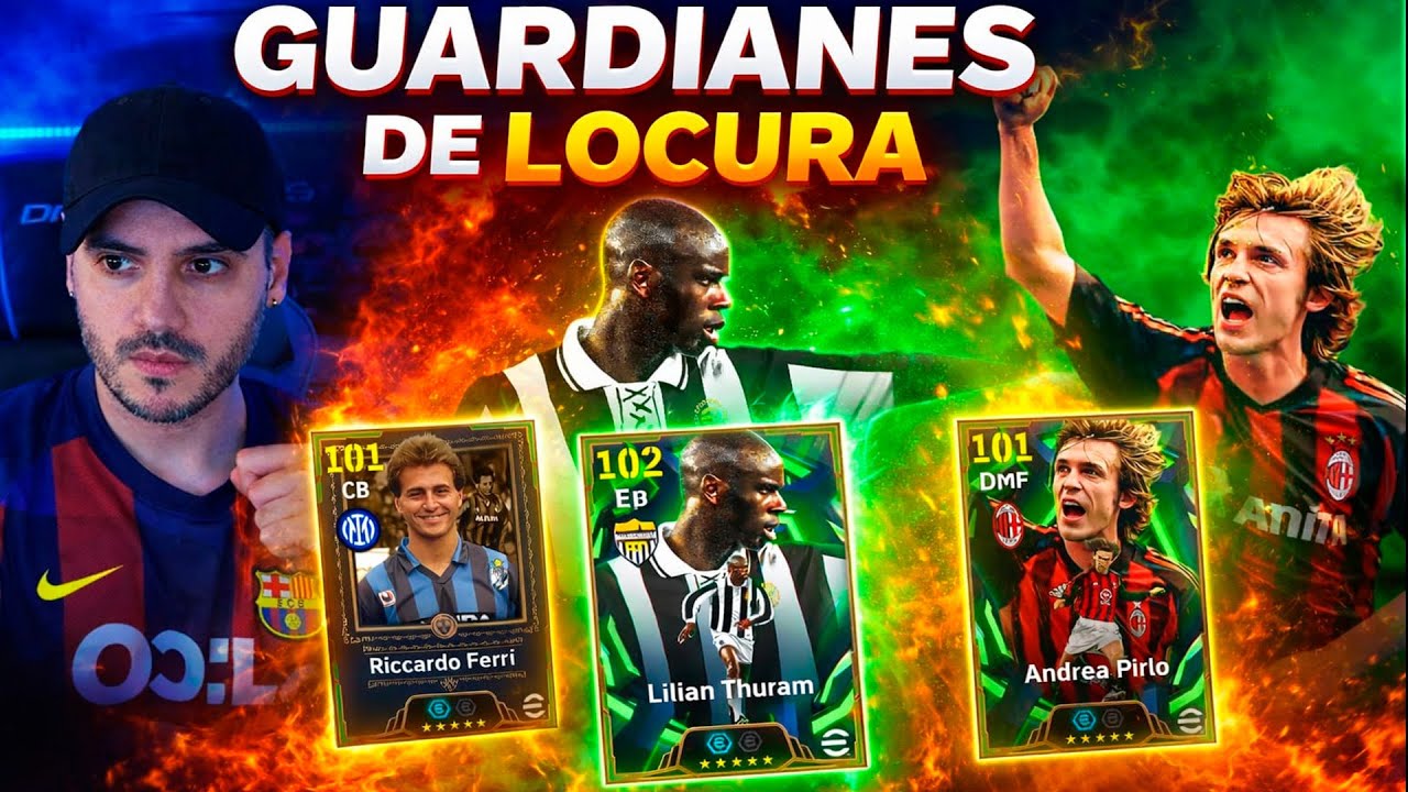 Todos Rotos!!! ... Entrenamientos de una de las Mejores cajas! Thuram, Pirlo, Ferri. #efootball2026