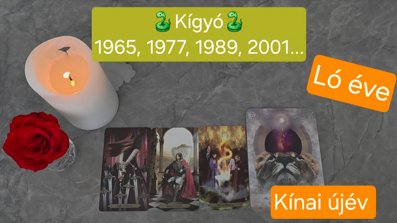Kígyó - Beáramlik a szerelem az életedbe, amint elengeded a félelmeket! 🐍 Kínai horoszkóp 