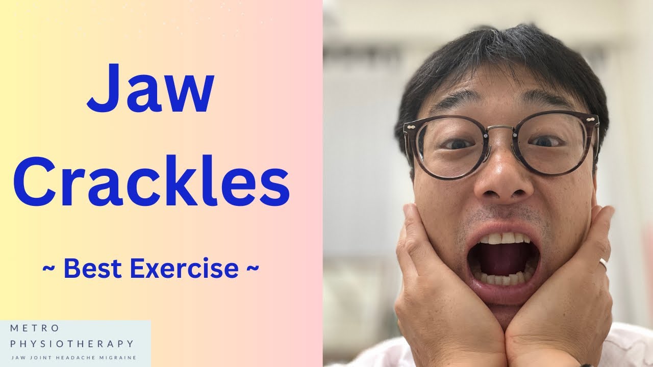 Jaw crackles? Do this exercise before giving up!