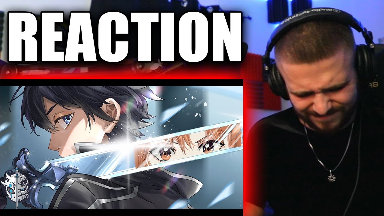REACTION SWORD ART ONLINE SONG | Divide Music feat. AmaLee [SAO]