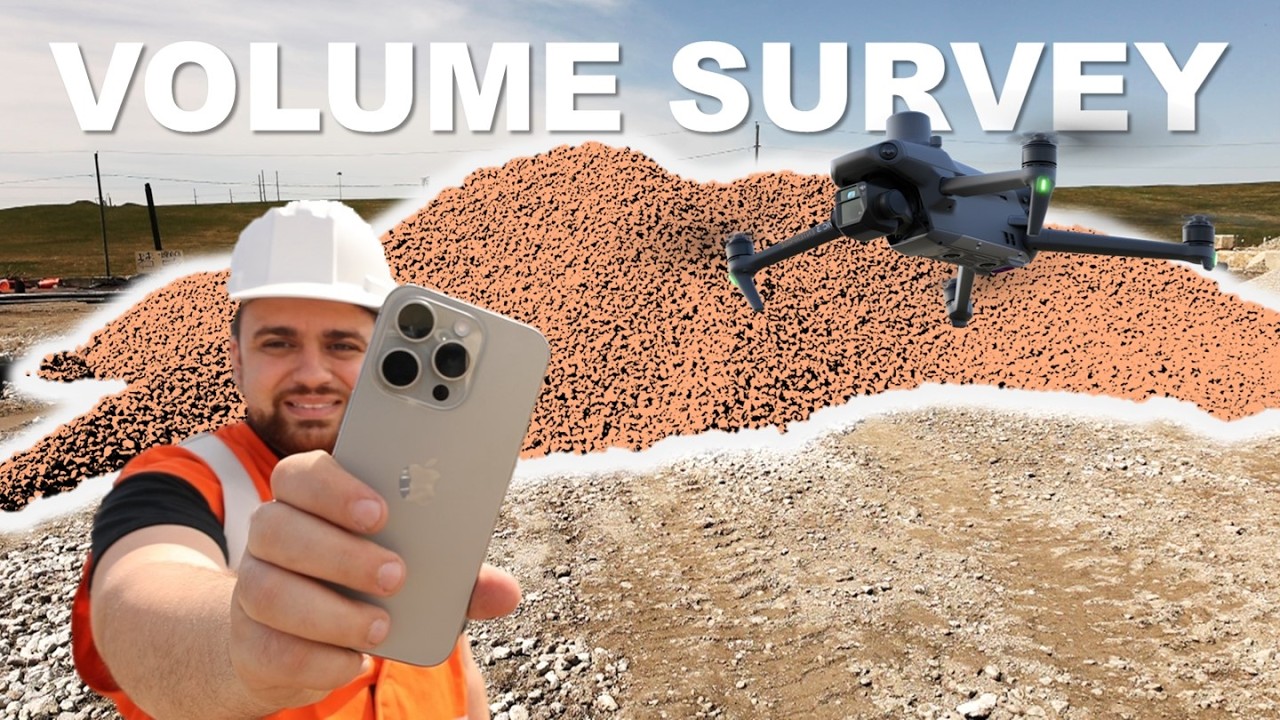 iPhone 15 Pro против DJI Mavic 3 Enterprise: съёмка запасов с помощью LidarX3