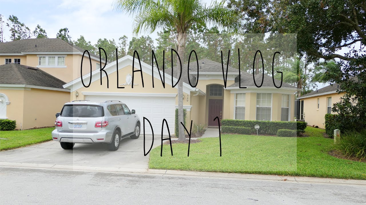 Orlando Florida vlog Day 1: Chill Day & walking round Calabay Parc