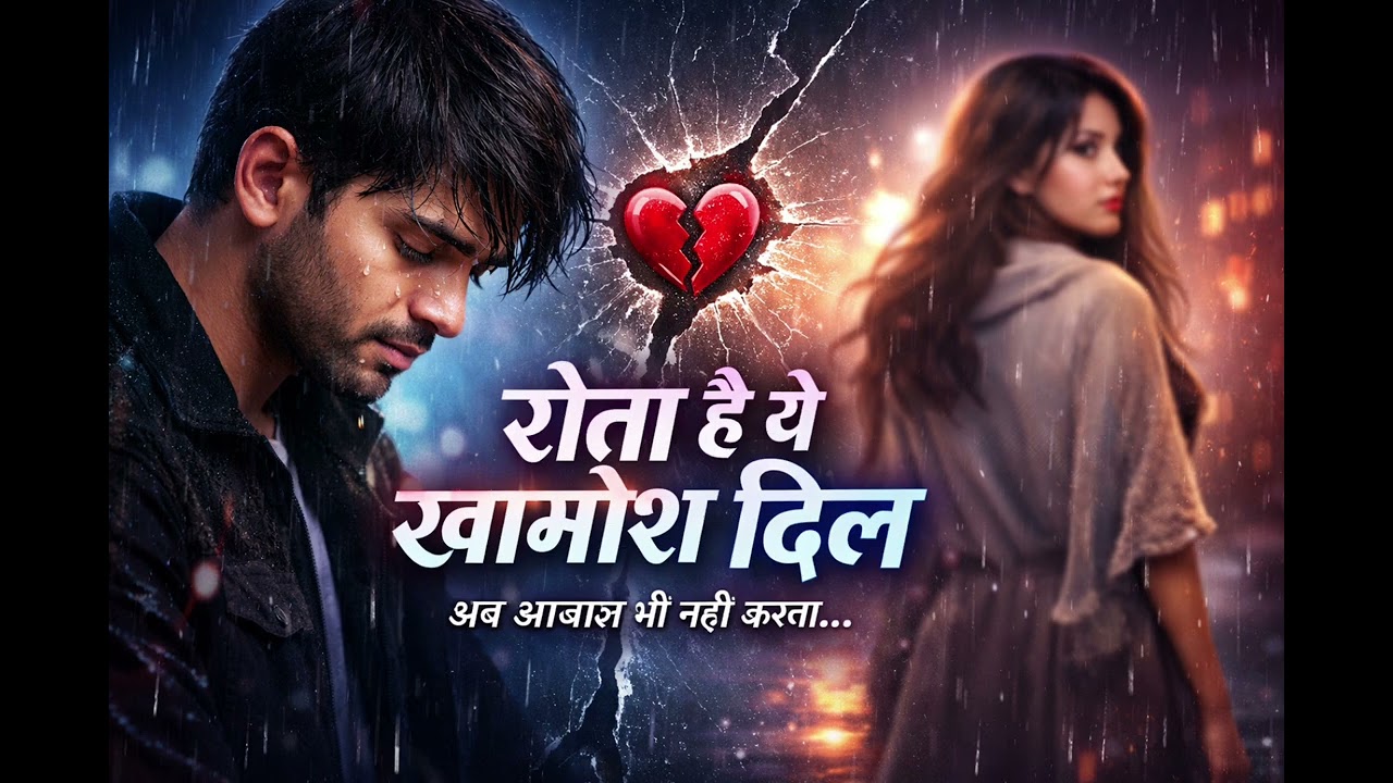 रोता है ये खामोश दिल 💔 | New Heart Touching Sad Song 2026