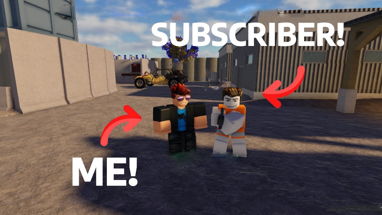 Ground War But With Subscriber! | SkeleeGaming | Roblox