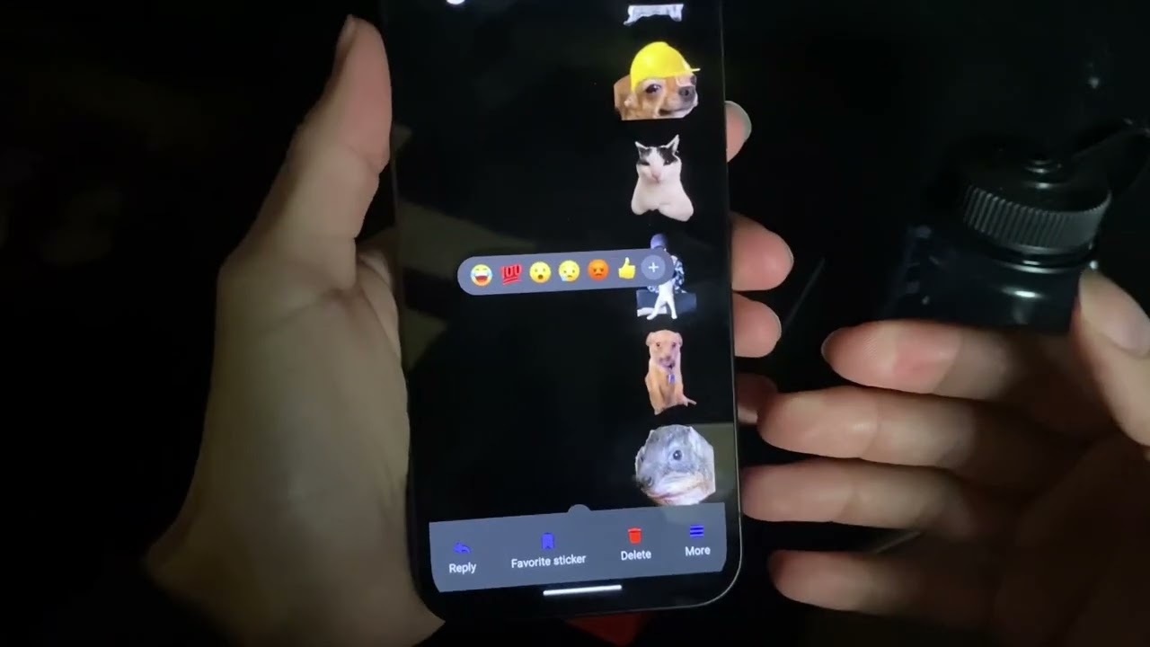 How to  create stickers on Google pixel phones
