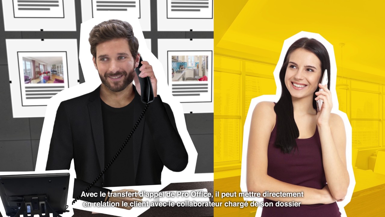Les offres Pro Office : le transfert d'appels
