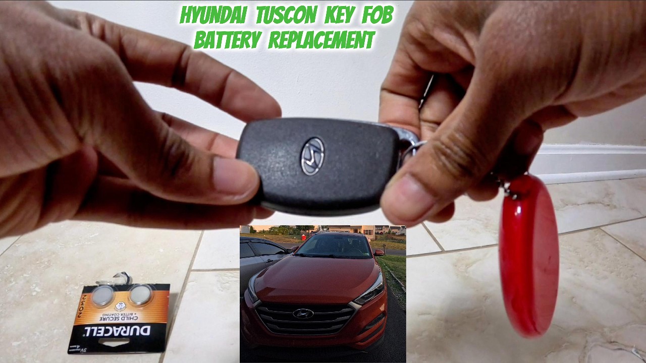 How To Replace The Battery of Your Hyundai Tuscon 2016-2020 Key Fob I DIY