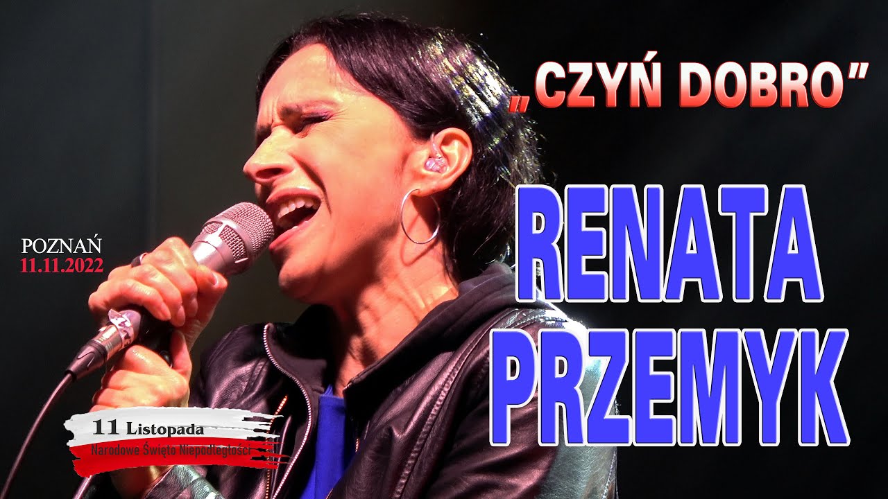 Renata Przemyk KONCERT POZNAŃ 2022 11 11