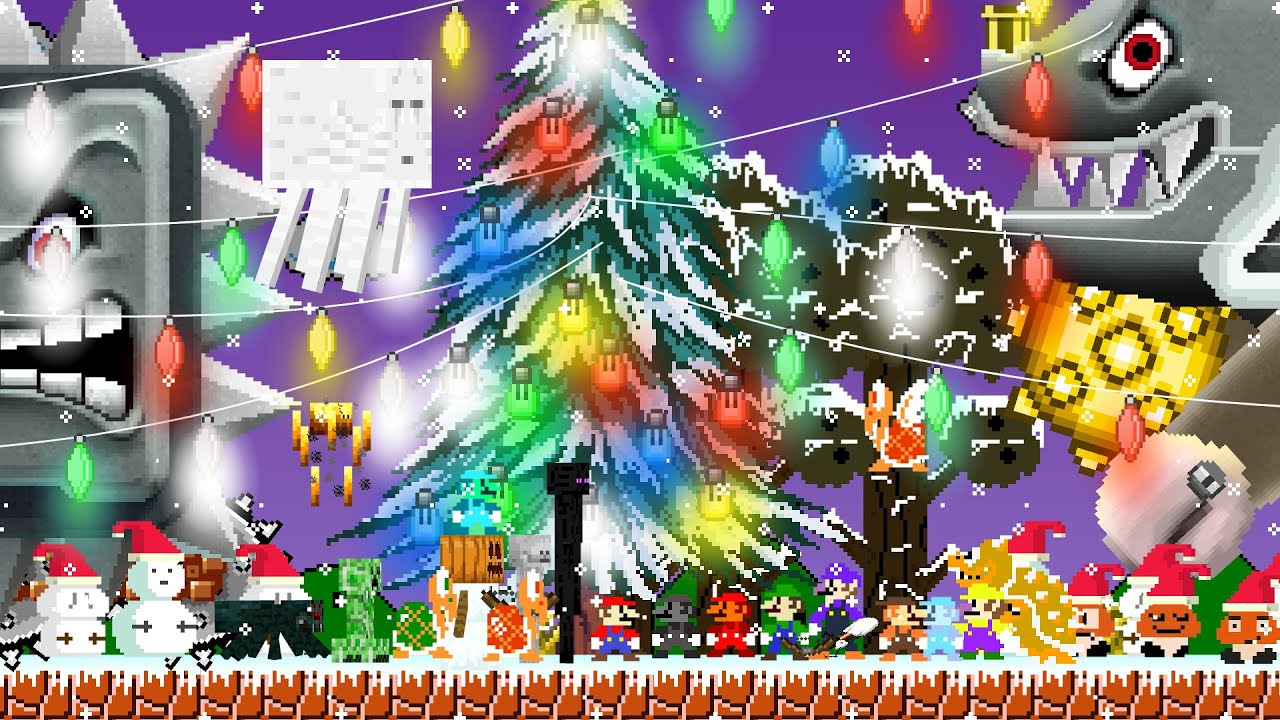 Pixnail: Super Mario vs Minercraf  - 2023 New Year Special