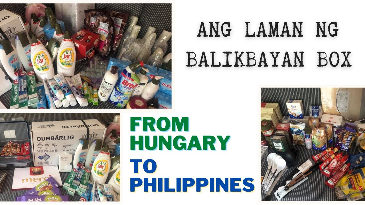 Balikbayan Box Haul 2021 |  Hungary to Philippines