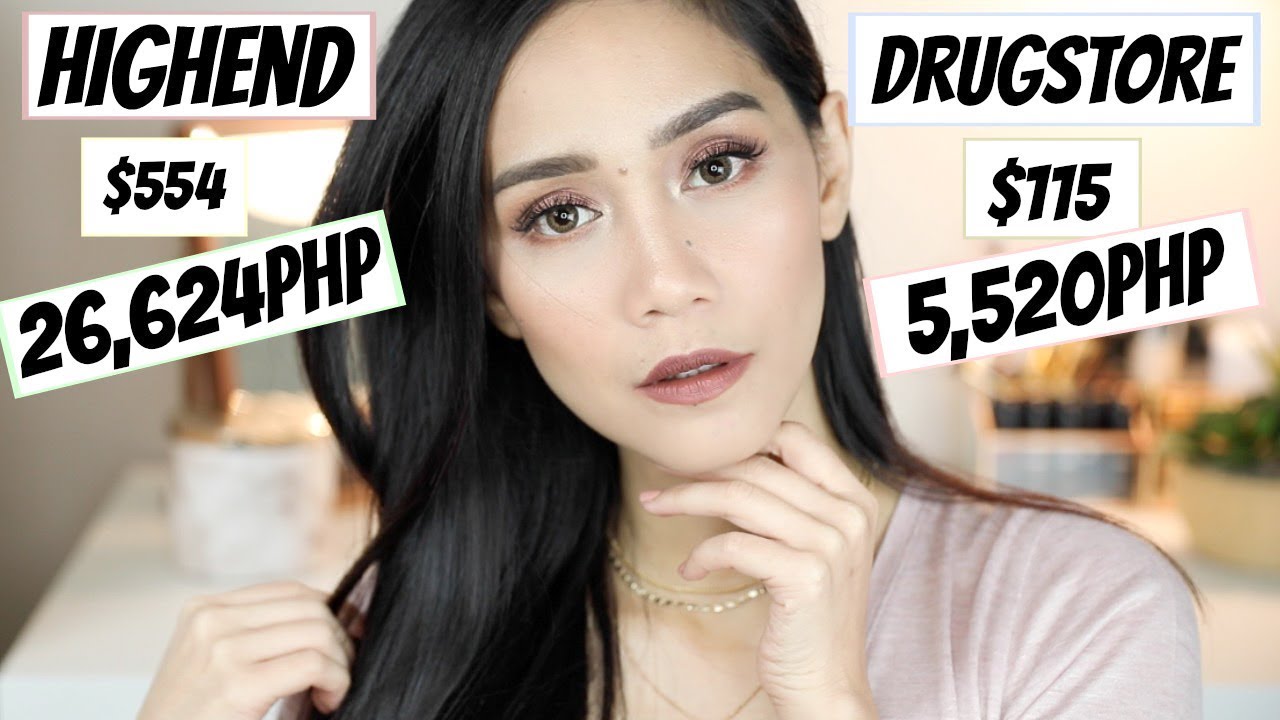 FULL FACE DRUGSTORE VS. HIGHEND | Best DUPES Ever!!!
