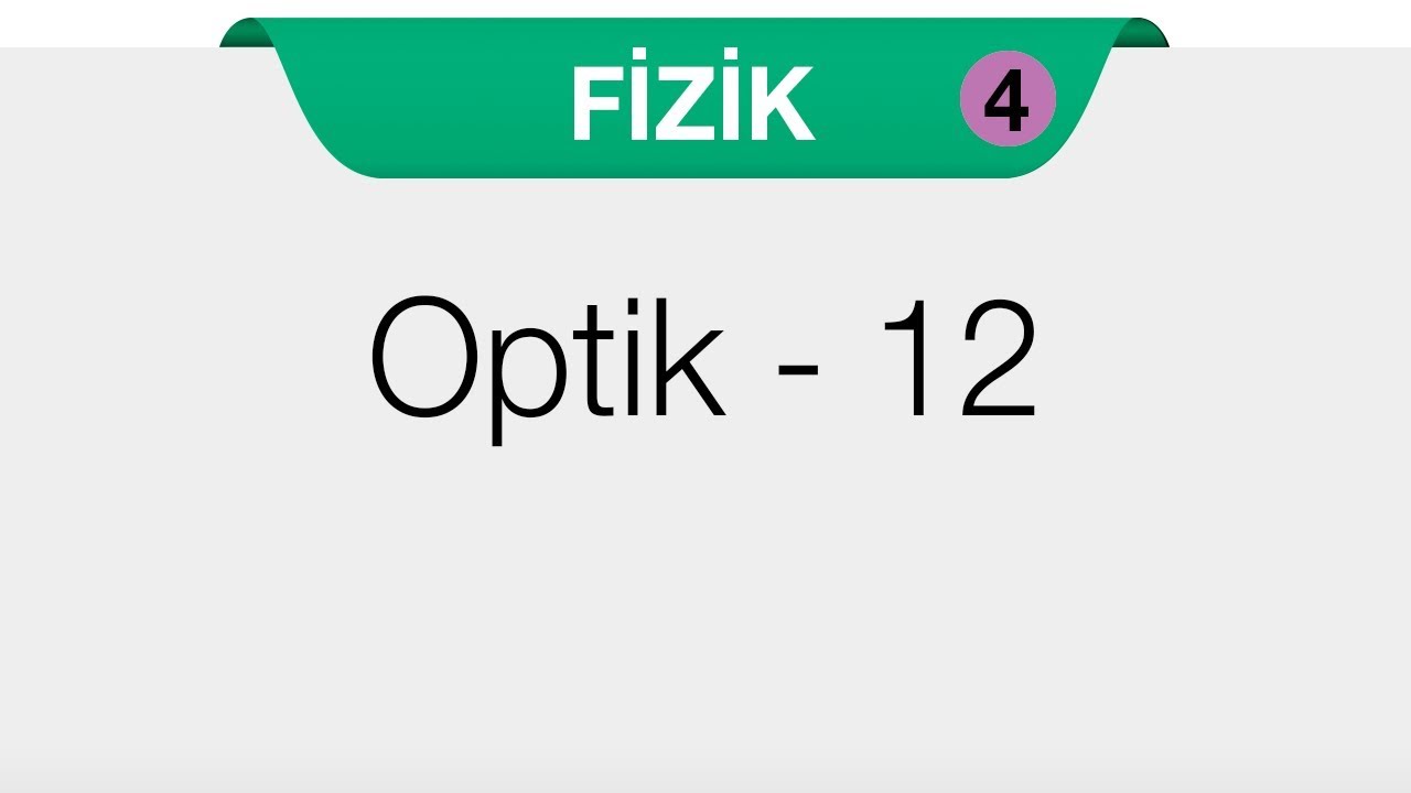 Optik - Prizmalar