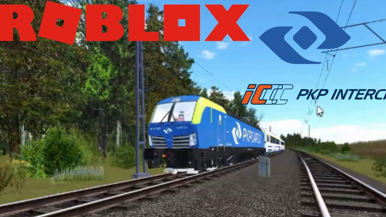 Roblox Train SIM loko. Vectron PKP CARGO z składem EIC (Lokomotywa zastępcza)