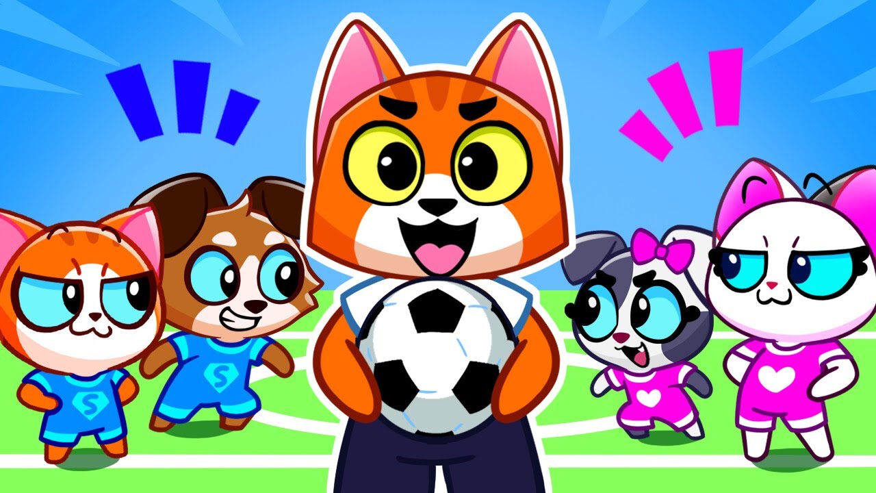 Health Power | Teamwork | Fun Sports Day | Kids Learn Good Habits | Purr-Purr