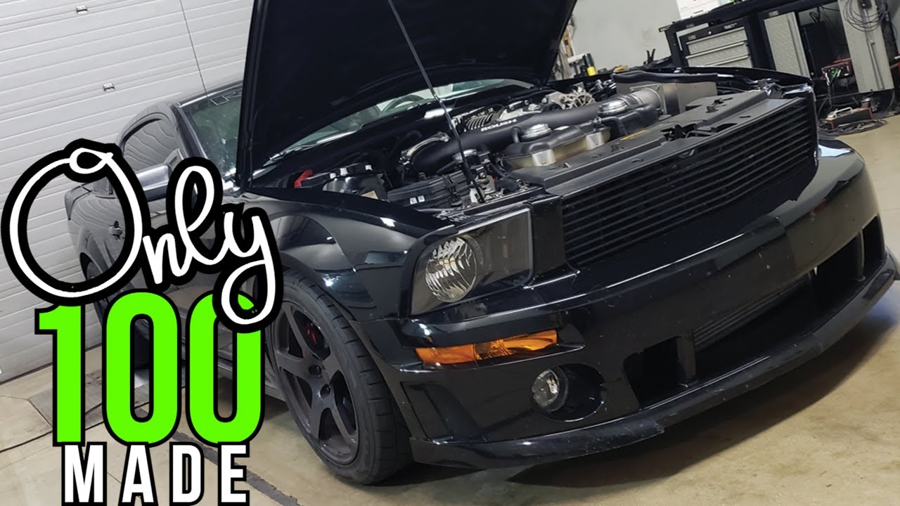 2008 Roush Black Jack Mustang (90 of 100) Supercharger Upgrade Dyno with Cams at Brenspeed