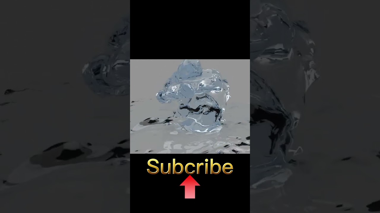 Fun with water physics in blender 