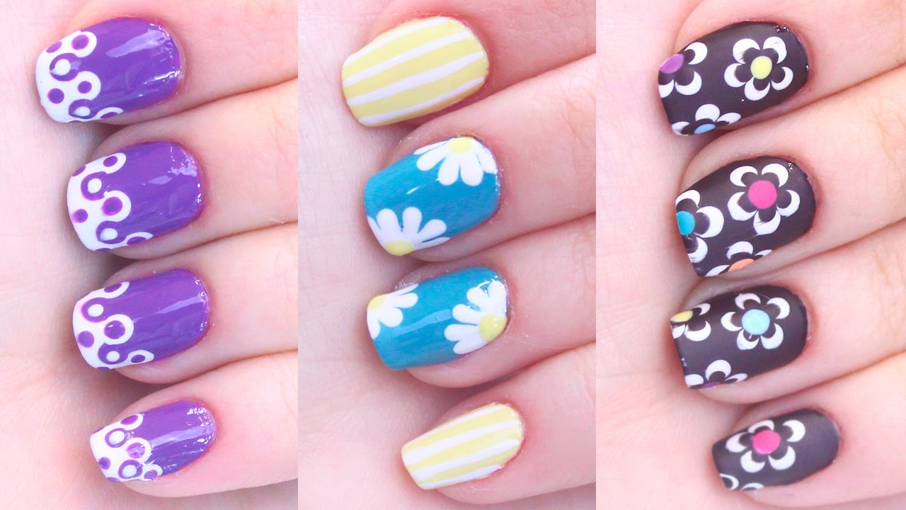 3 UNHAS DECORADAS FÁCEIS PARA INICIANTES #5 | #JanaTodoDia24