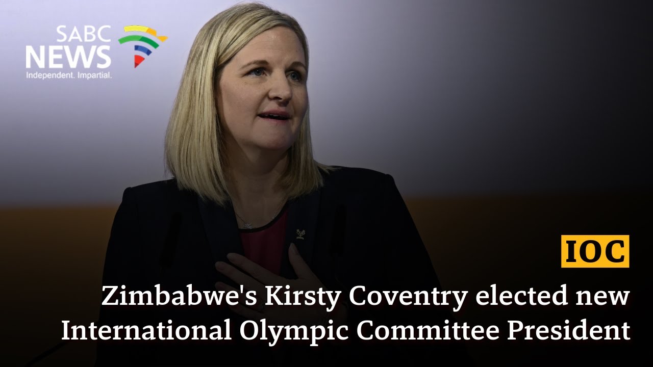 Zimbabwe's Kirsty Coventry elected new IOC President