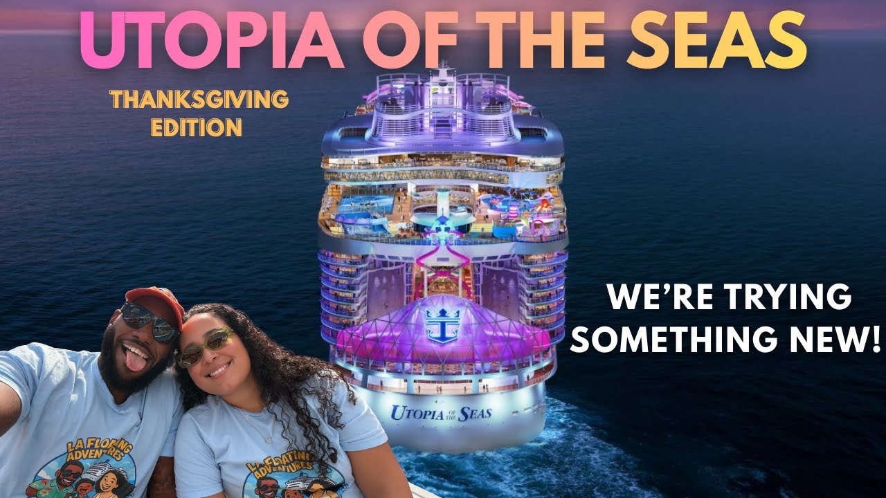 Мы пробуем ВСЕ бары на борту лайнера Utopia of the Seas! | День 1 - День посадки на борт!