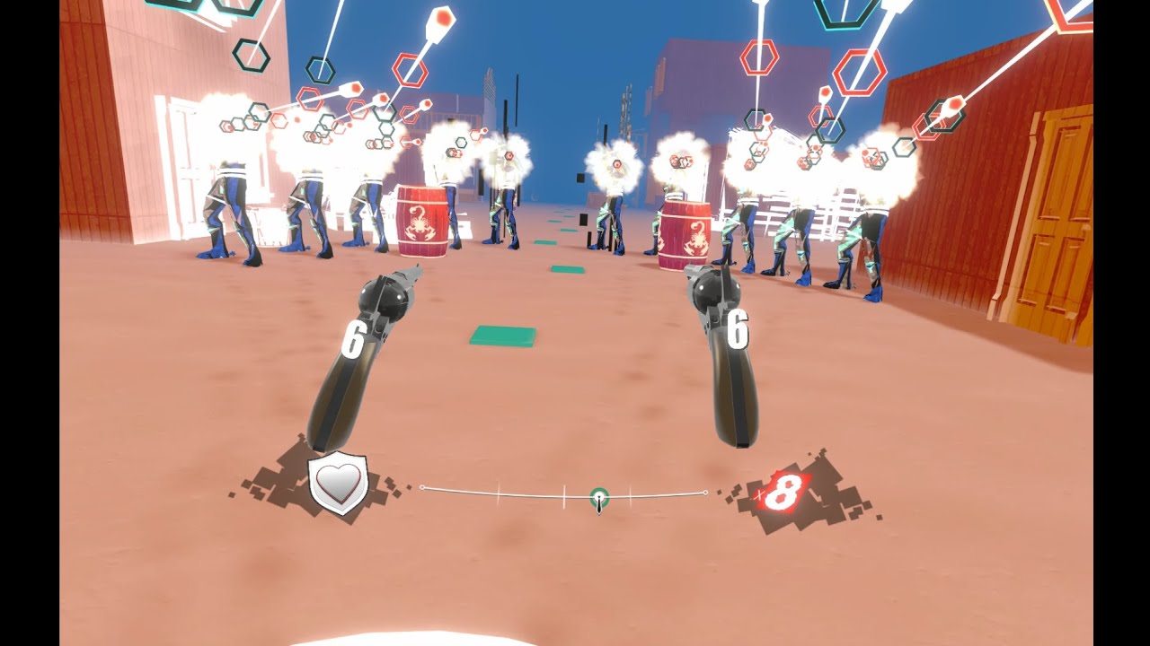 PistolWhip | The Heavy - Short Change Hero | West of Two Hells (Revolver Bullet Hell) Hard |