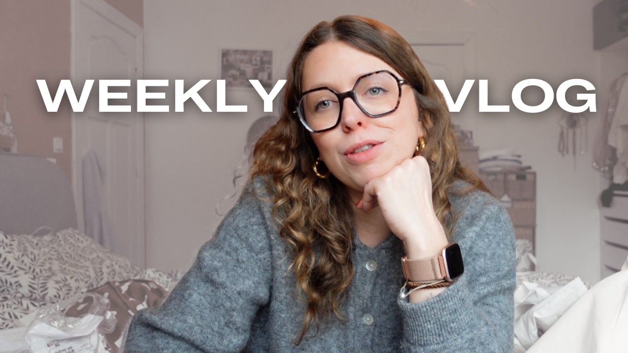 WEEKLY VLOG ・ciné 🍿, haul vinted 📦 et plus ! ✨
