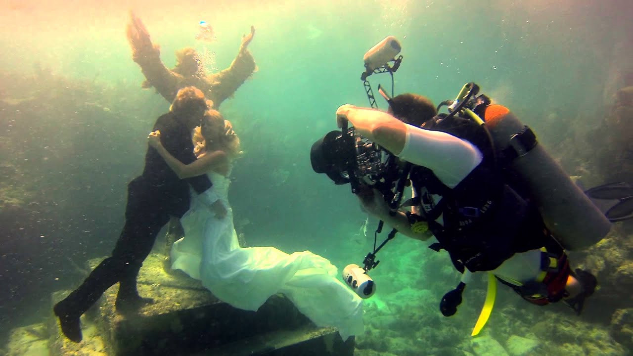 Adam Opris Photograhy- Underwater Bridal Fashion