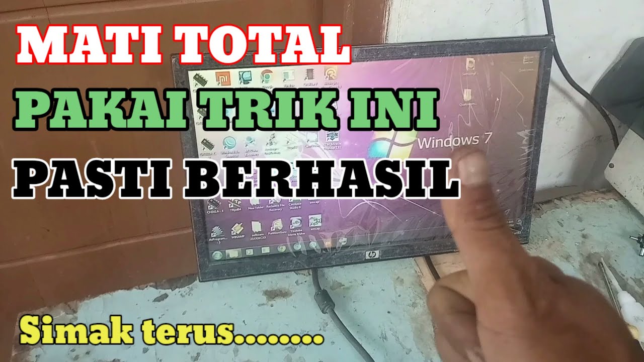 MONITOR HP W185 || MATI TOTAL
