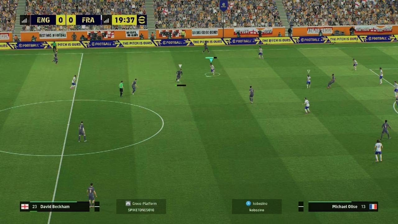 France typical victory vs England behind saved Kane penalty PES 26 online challenge