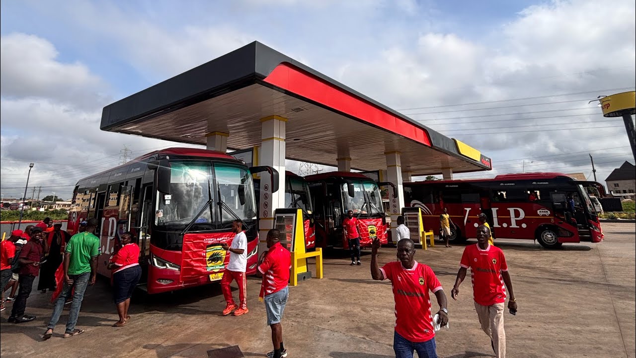 Kotoko Supporters | Asante Kotoko vs Wydad | En route to ACCRA