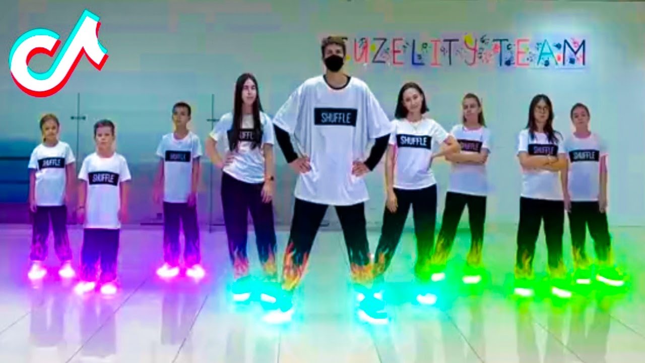 Симпа ❤️&zwj;🔥 Tuzelity Shuffle Dance 😎⭐️ Neon Mode 😱💥 TikTok Tuzelity Dance Compilation 2025 #15