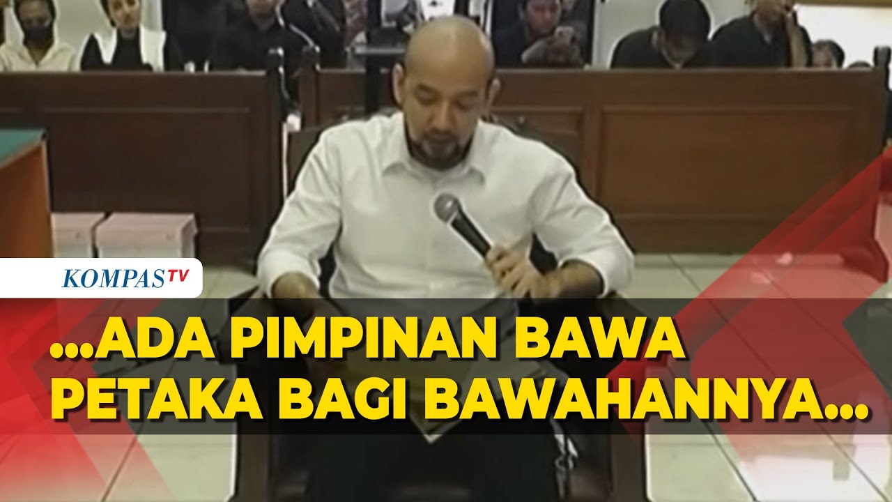 [FULL] Nota Pembelaan Baiquni Wibowo: Ada Pimpinan Tega Bohong dan Bawa Petaka Bawahannya