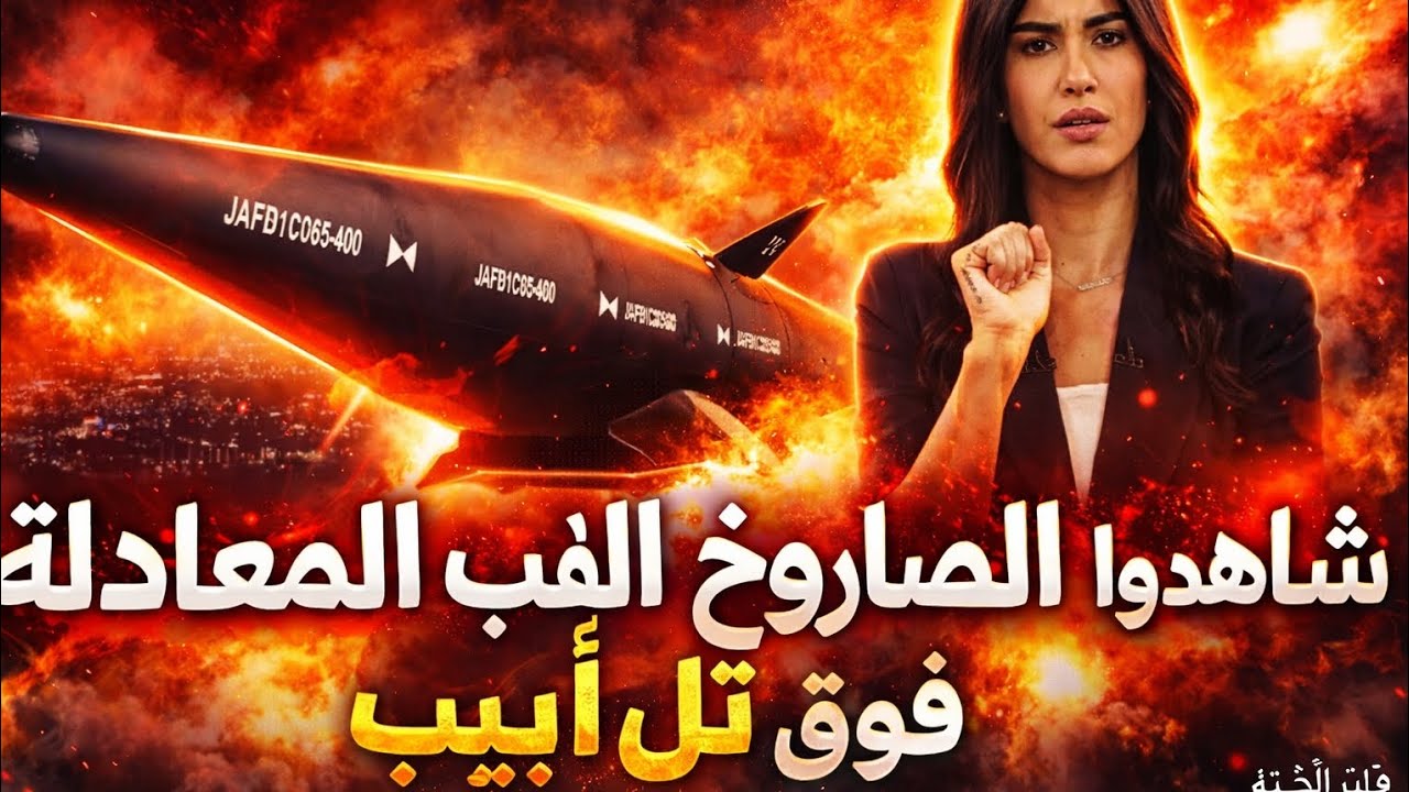 شاهدوا الصاروخ الذي قلب المعادلة فوق تل أبيب