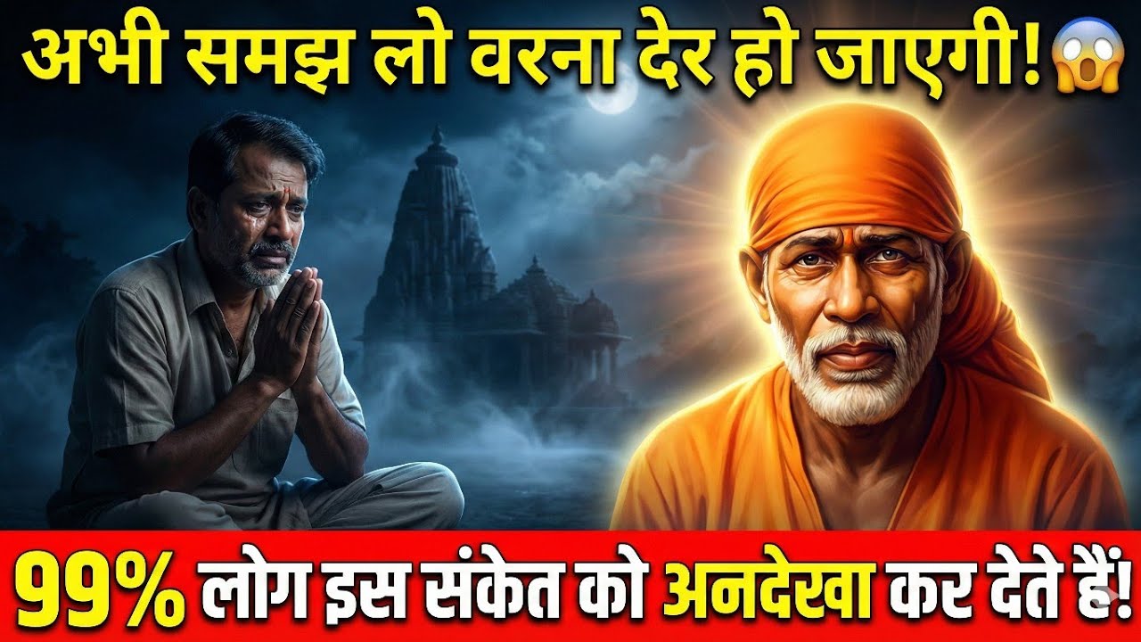 साईं बाबा का ये 1 संकेत अगर आज समझ लिया, तो किस्मत पलट जाएगी | Sai Baba Motivation 