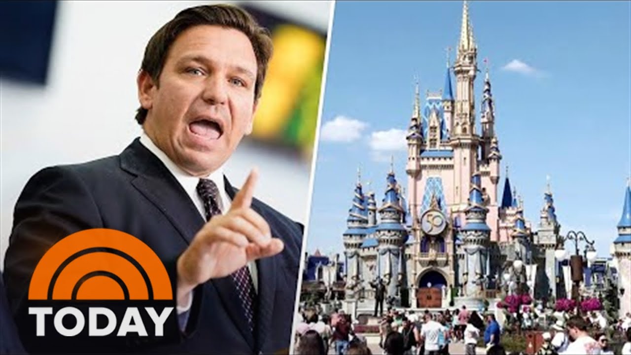 Florida Governor DeSantis Targets Disney Over 'Don't Say Gay' Law