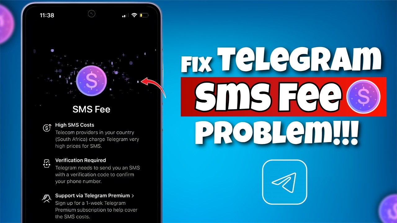 Telegram SMS Fee Problem Solved - FIX
