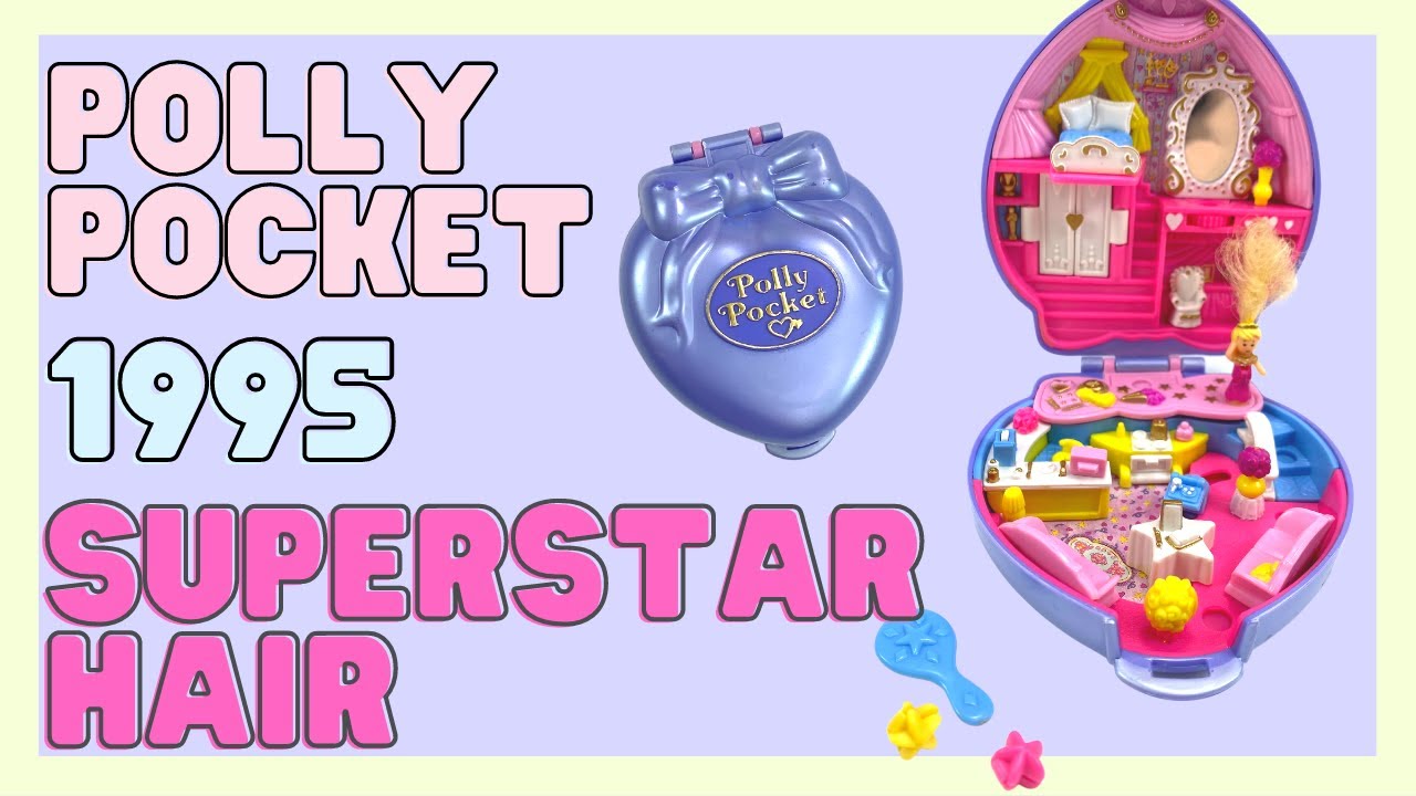 TOY TOUR: 1995 Superstar Hair | Vintage Polly Pocket Collection