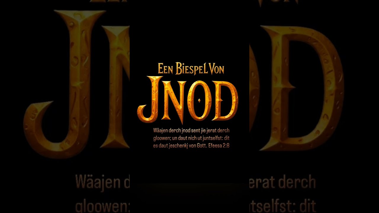 Een Biespel von 𝐉𝐍𝐎𝐃 (Plautdietsch)
