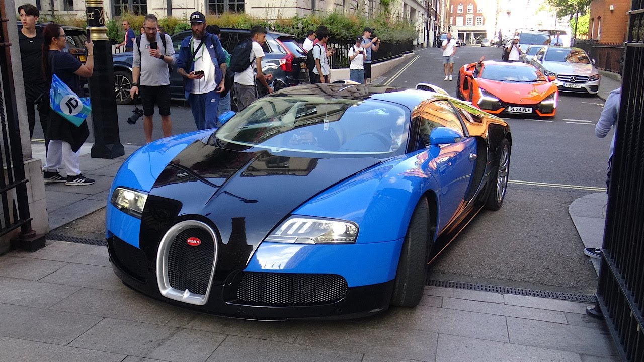 Supercars in London August 2024