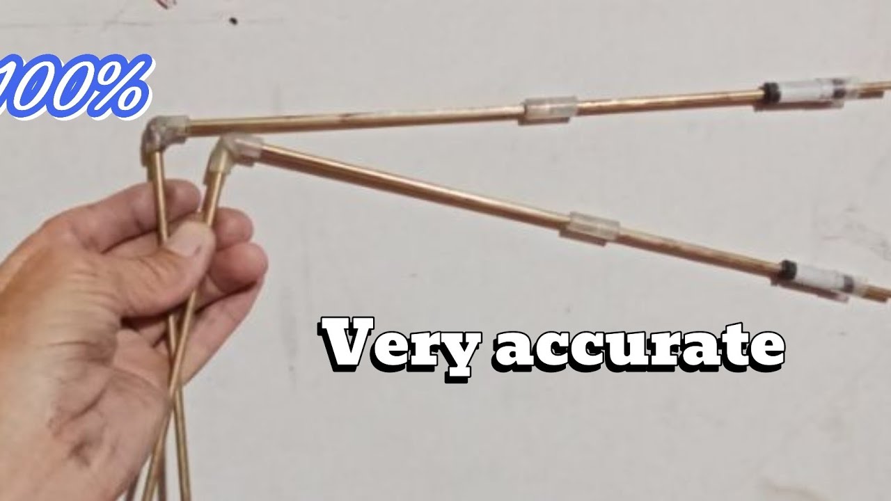 DIY, Upgrade L rod dowsing dismantle GOLD DETECTOR very active